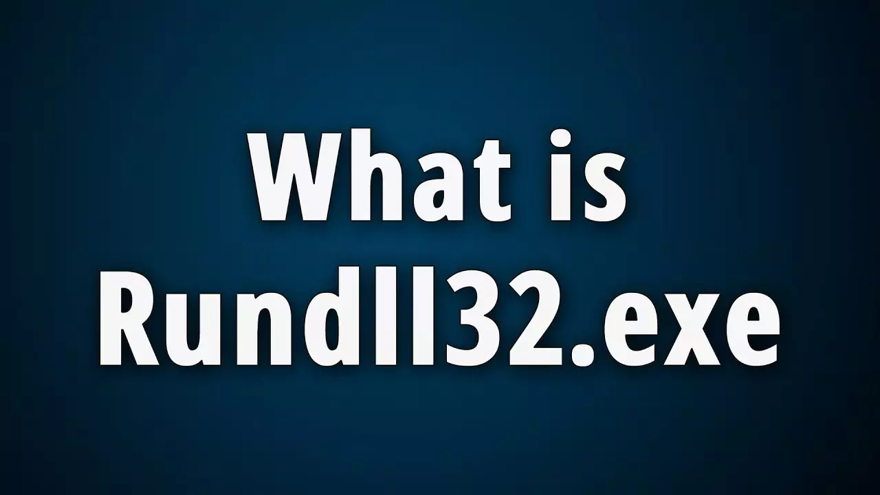 Решение проблемы с "rundll32.exe" | Чрезмерное использование ресурсов системы